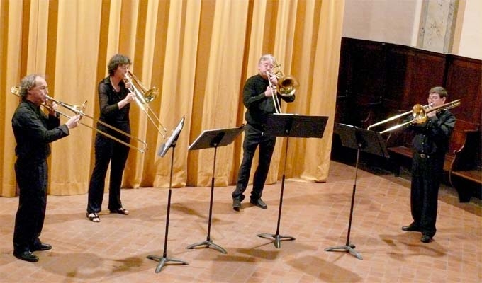 Gap, "Les coulisses des Alpes", quatuor de trombones