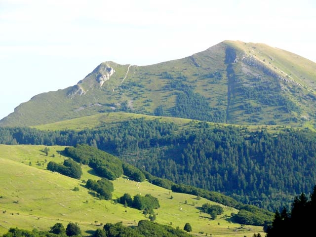 Ubac de la montagne de Charance (1 903 m) en été