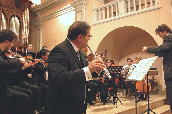 Elie Pellegrino, flûte soliste