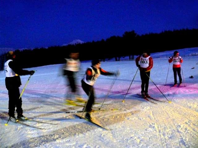 Gap-Bayard ski de fond, "Festi’Nordic" Alpes du Sud, neige en fête soirée du 27 décembre 2007