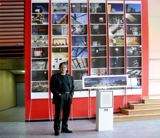Gérald Lucas, photographe, exposition "Le Cube", Gap 27 mai 2008