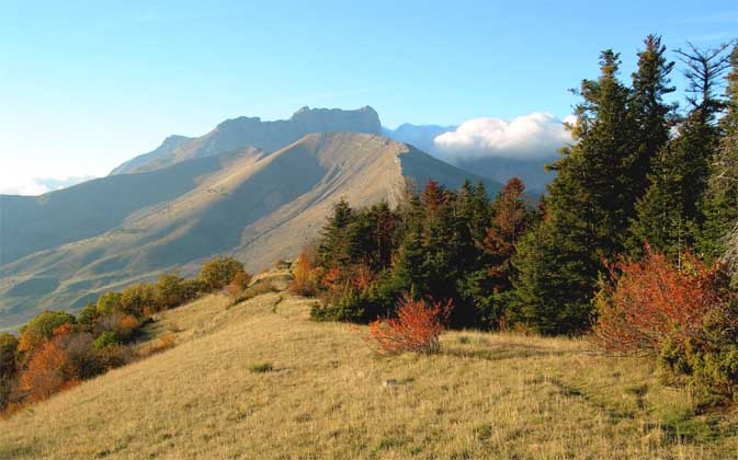 Crête du Devès, Tête de la Clappe (2 021 m) et Pic de Bure (2 709 m)