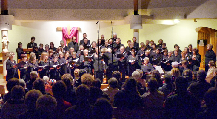 Concert Pergolèse à Gap, chorale l’Alpe qui chante et chorale de la Mure (38)