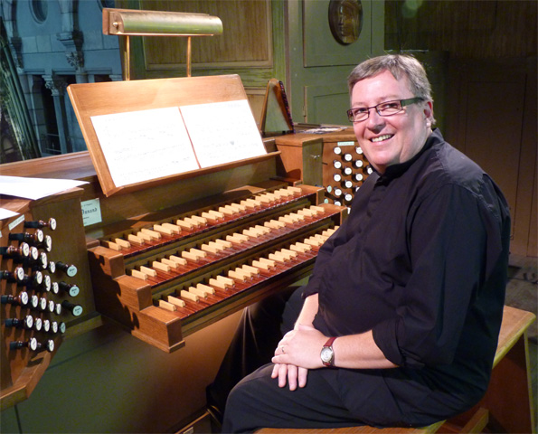 Patrick Salmon, grand orgue Jean Dunand de la cathédrale de Gap