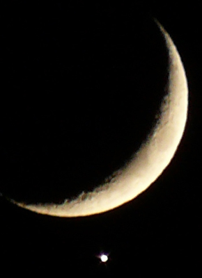 Lune + Vénus, 01/12/2008
