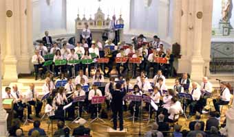 Orchestre d'harmonie de la ville de Gap, Ste Cécile 2006, à la chapelle de la Providence
