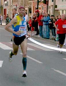 Karim Talouanou (GH2A), vainqueur en 31' 01