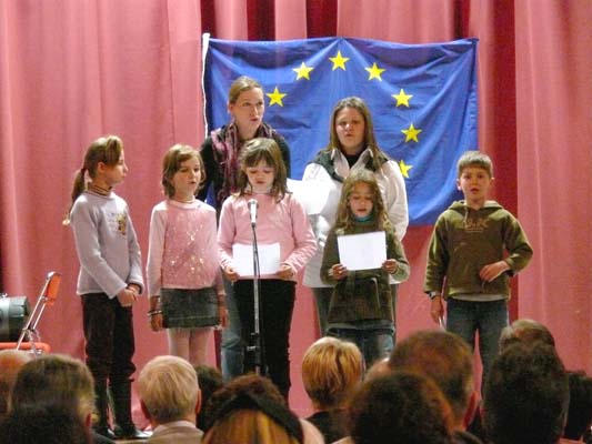 les Petits chanteurs de Gap, conférence de la Maison de l'Europe de Gap et des Alpes du Sud