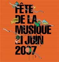 affiche Fête de la musique 2007