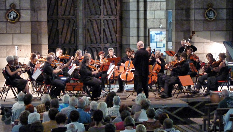 L’orchestre "Opus" des Alpes du Sud (concert aux Mardis de l’orgue 2011)