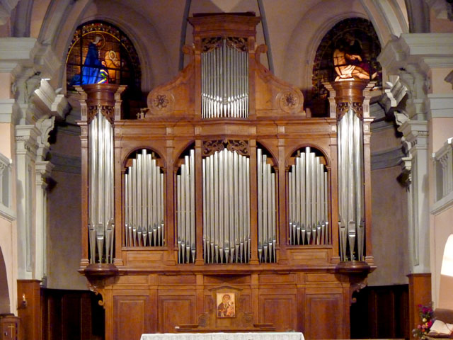 Gap, église des Cordeliers : orgue Yves Cabourdin