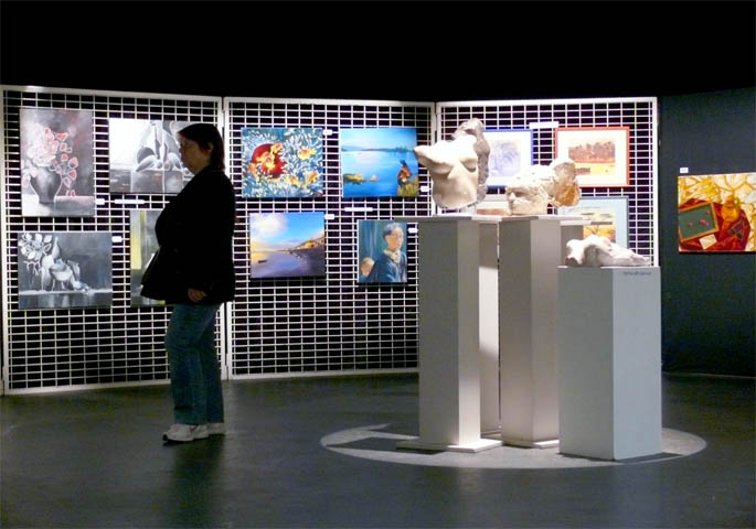 28e salon d’automne 2008, exposition d’arts plastiques (CMCL à Gap)
