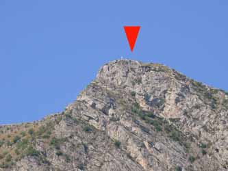 Gap : zoom sur le pic de Charance (1 825 m)