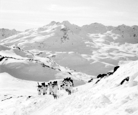 Course 27e Division Alpine, 02/1979, au col des Rochilles